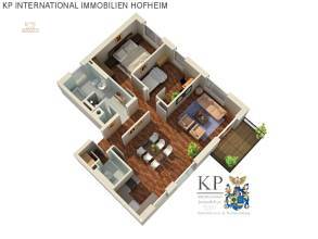 Thumbnail von ***Traumhafte 3-Zimmer ETW mit Balkon in LANGENHAIN***