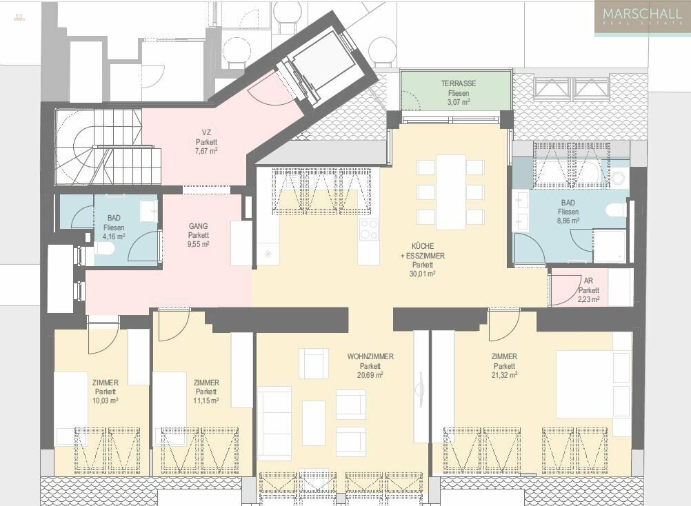 Thumbnail von Exklusive 5-Zimmer-Dachgeschoßwohnung mit Liftzugang und Dachterrasse