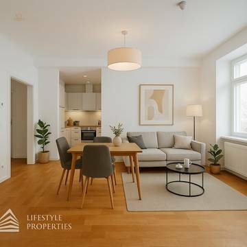 2-Zimmer Wohnung mit lichtdurchfluteter Wohnküche und durchdachter Raumaufteilung