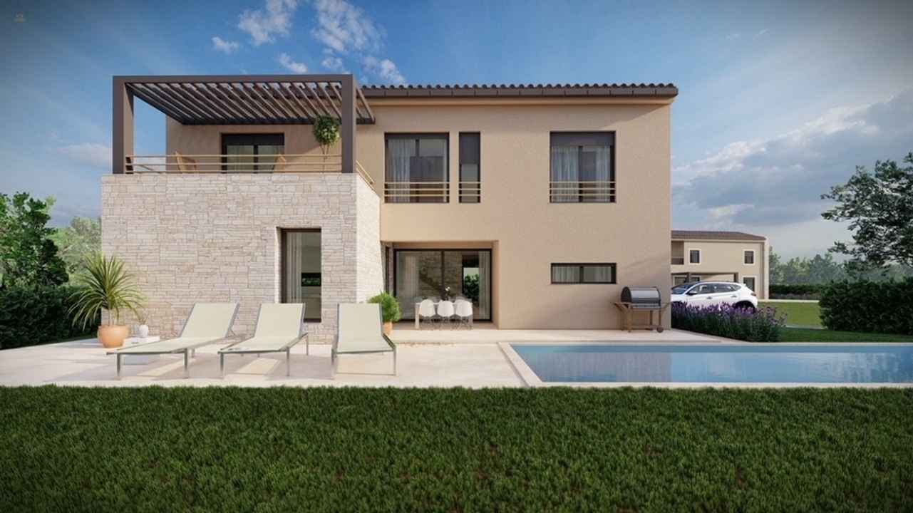 Mediterranes Haus mit Swimmingpool, Region Porec