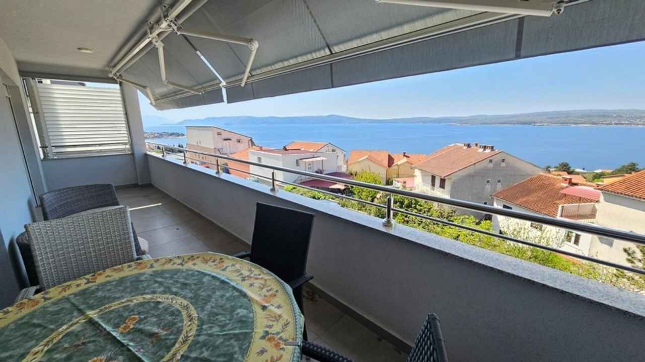 Möblierte Wohnung mit schönem Meerblick