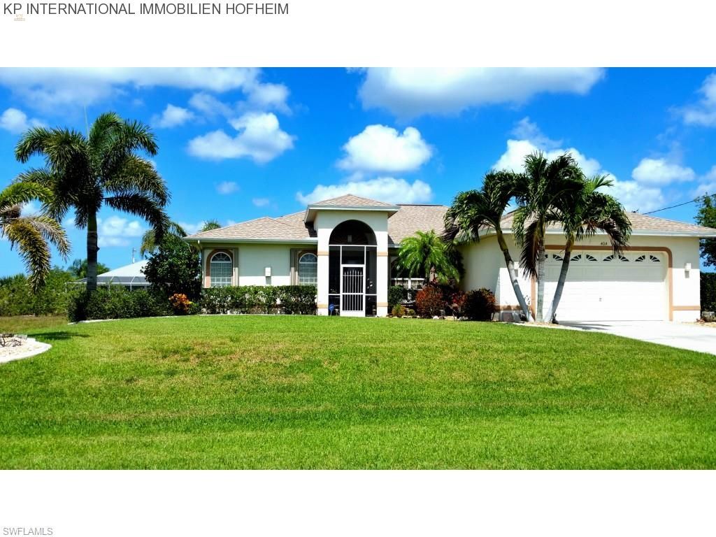 ***FLORIDA: EFH in Cape Coral - mit eigenem Pool und Seeblick***