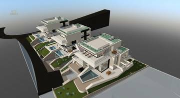 Thumbnail von Moderne Maisonettewohnung mit Pool und Blick auf das Meer