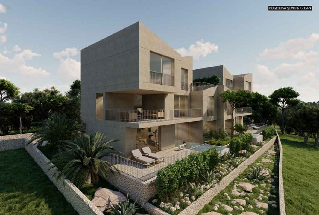 Moderne Doppelhaushälfte mit Swimmingpool