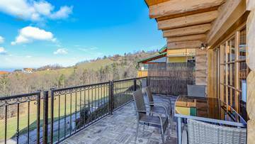 Thumbnail von Blockhaus-Chalet A mit traumhaftem Ausblick in idyllischer Ruhelage