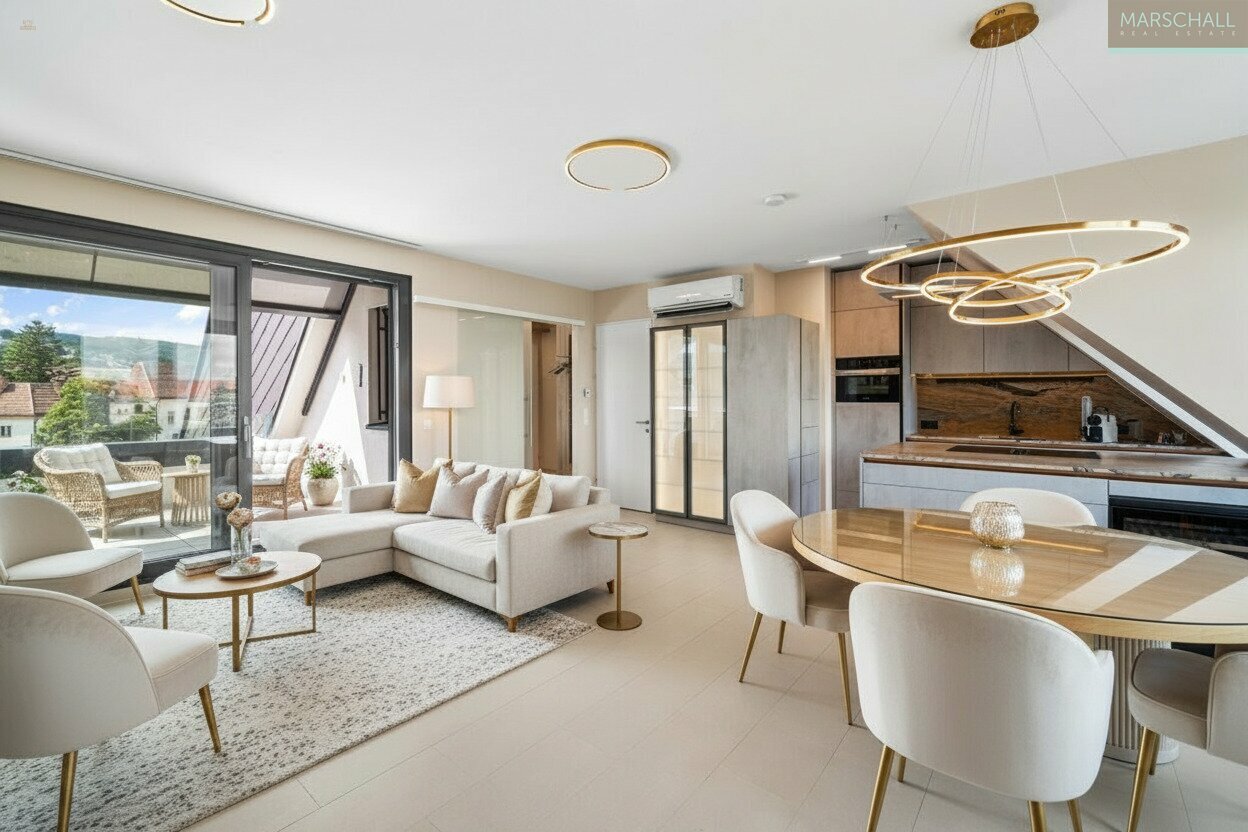 Thumbnail von 2-Zimmer-Penthouse in ERSTBEZUGS-Qualität mit Terrasse und Garage in Toplage