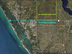 Thumbnail von ***Красивый участок земли прямо у канала с пресной водой - во Флориде***