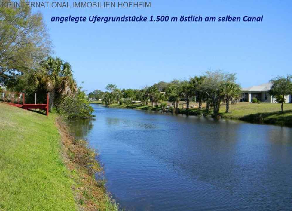 ***Mooie bouwgrond direct aan het Frischwasserkanal - in Florida***
