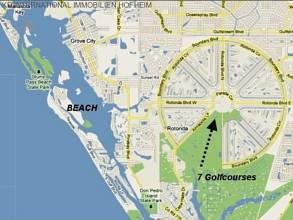 Thumbnail von ***BAULAND direkt am Motorboot-Kanal und Golf-Areal - FLORIDA***