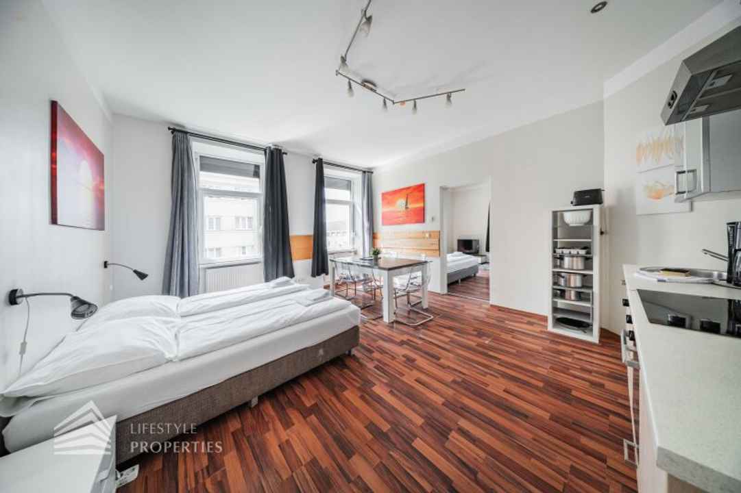 Helle, möblierte 2-Zimmer Wohnung, Nähe Kaiser-Franz-Josel Spital