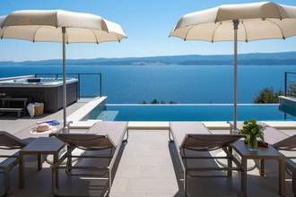 Thumbnail von Moderne Villa mit Infinity-Pool und Panorama-Meerblick, Region Omis