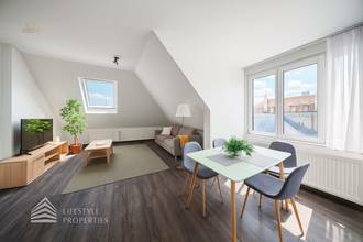 Thumbnail von Dachgeschosswohnung mit Grünblick – 3 Zimmer im 18. Bezirk