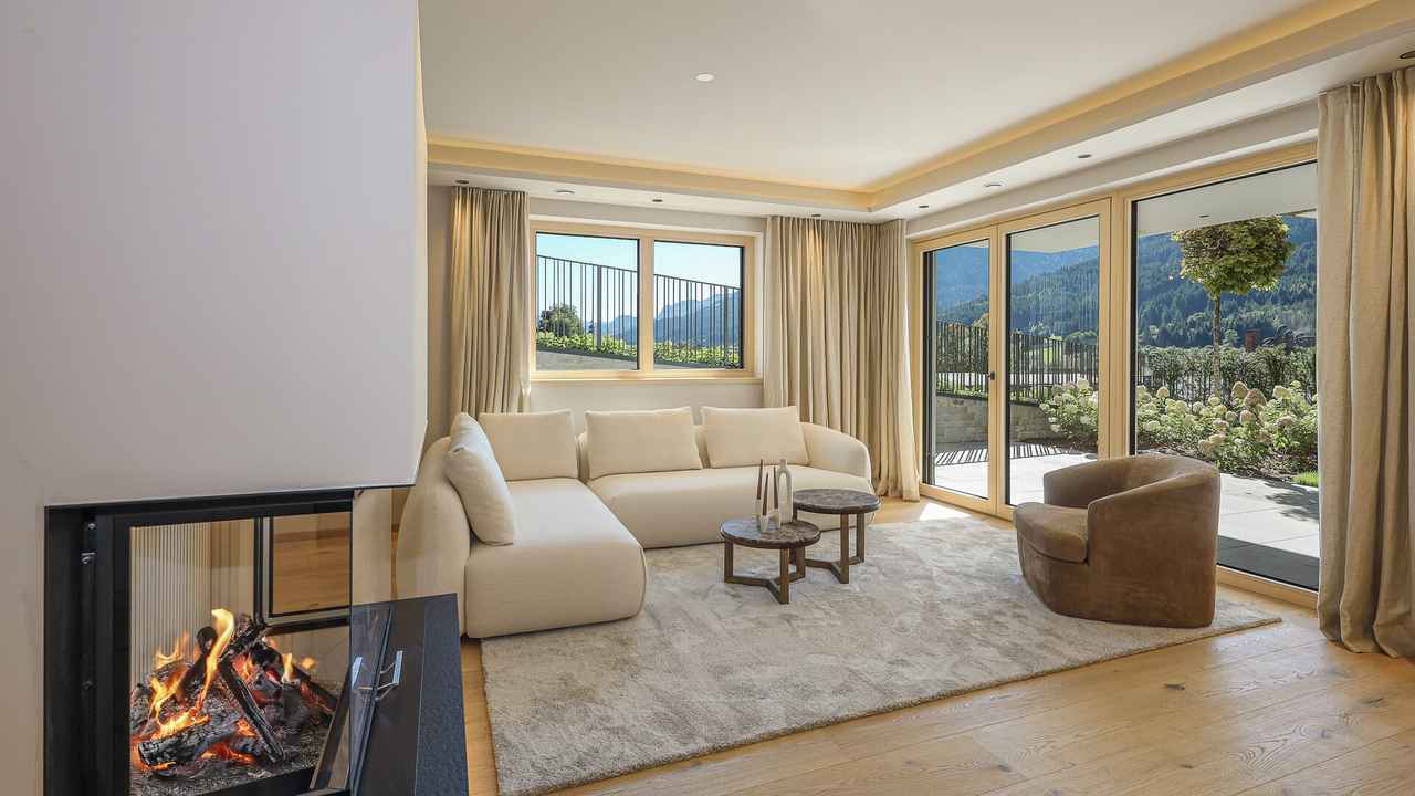 Luxuriöse Gartenwohnung mit eigenem Wellnessbereich