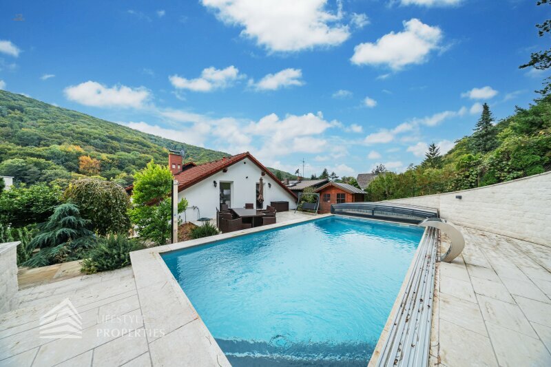 Luxuriöse Villa im Wienerwald – Beheizter Salzwasserpool, Gartenparadies & Premium-Parkmöglichkeiten