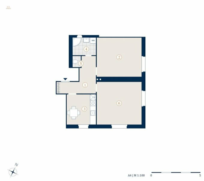 Thumbnail von Schöne 2-Zimmer Wohnung, Nähe Meiselmarkt