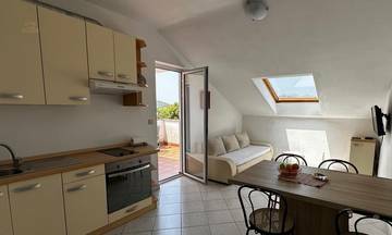 Thumbnail von Dachgeschosswohnung mit schönem Meerblick, Region Korcula