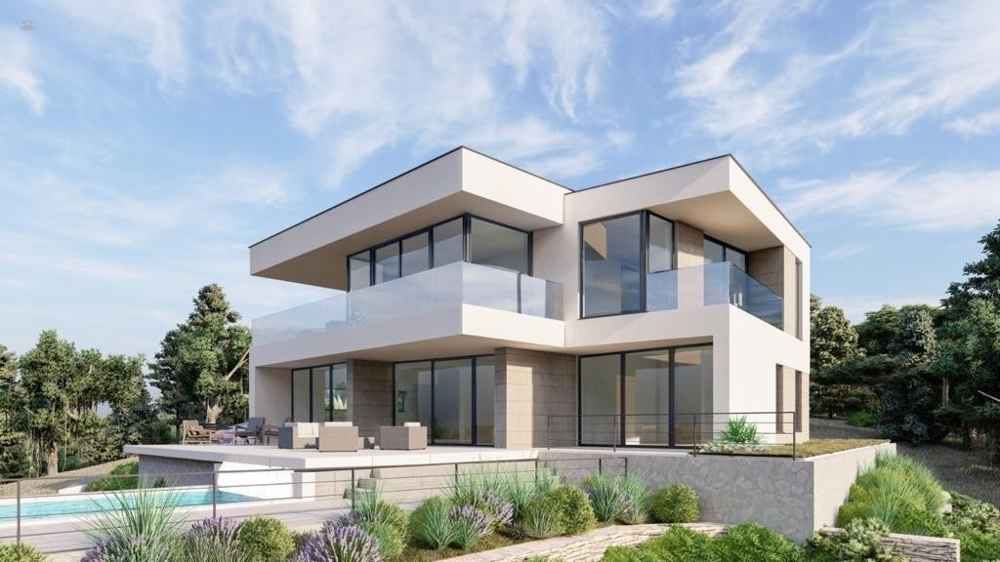 Thumbnail von Moderne Villa mit Pool und Meerblick