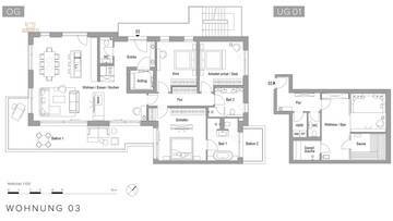 Thumbnail von Repräsentative Wohnung in luxuriösem Neubau