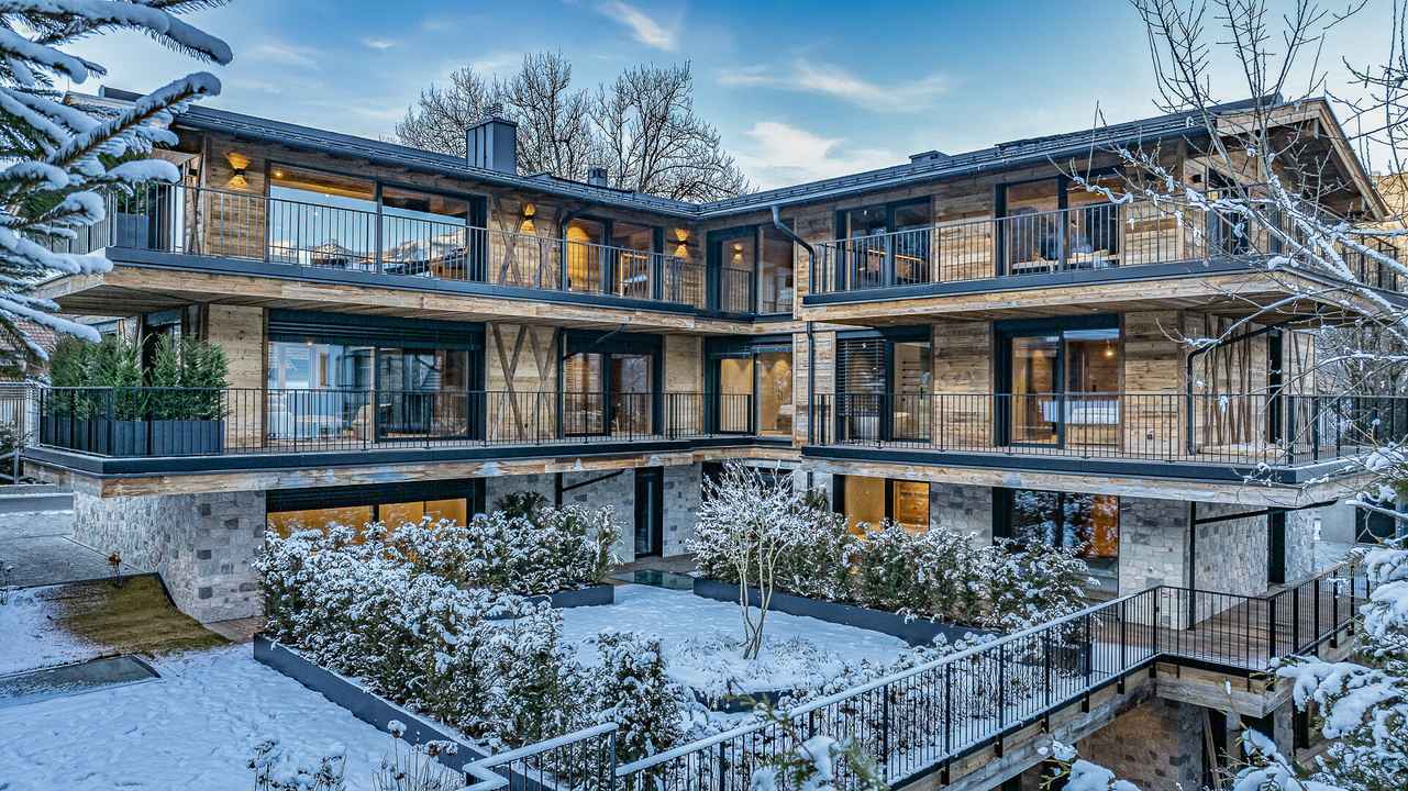Elegante Erdgeschossmaisonette nahe dem Skilift