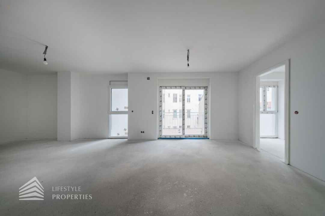 Heller 4-Zimmer Erstbezug mit Balkon, Nähe Kutschkermarkt