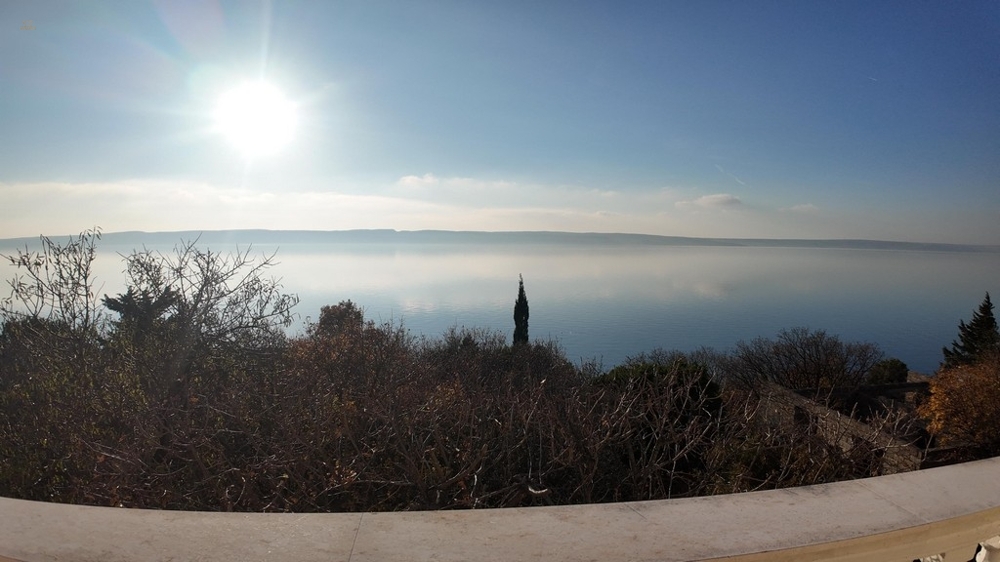 Haus nahe dem Meeresufer