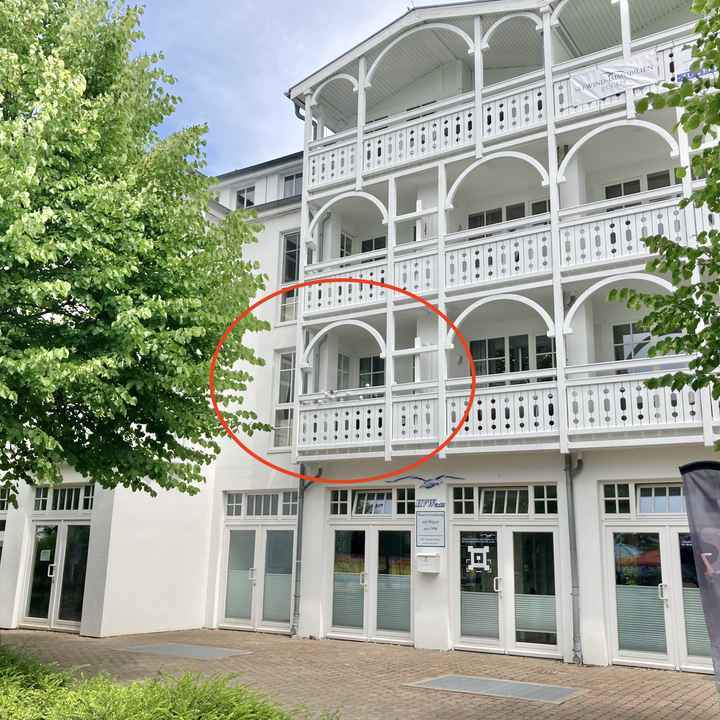 Zweiraum-Appartement mit Loggia und TG-Platz