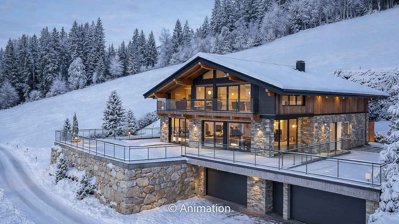 日当たりの良いトップロケーションの土地、パノラマビュー付き