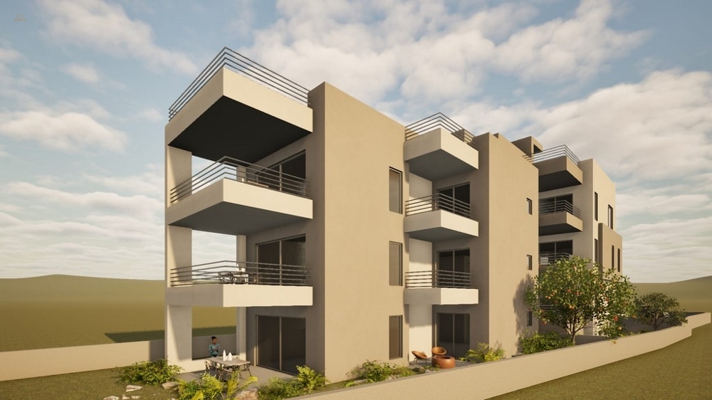 Moderne Neubauwohnungen nahe dem Meer