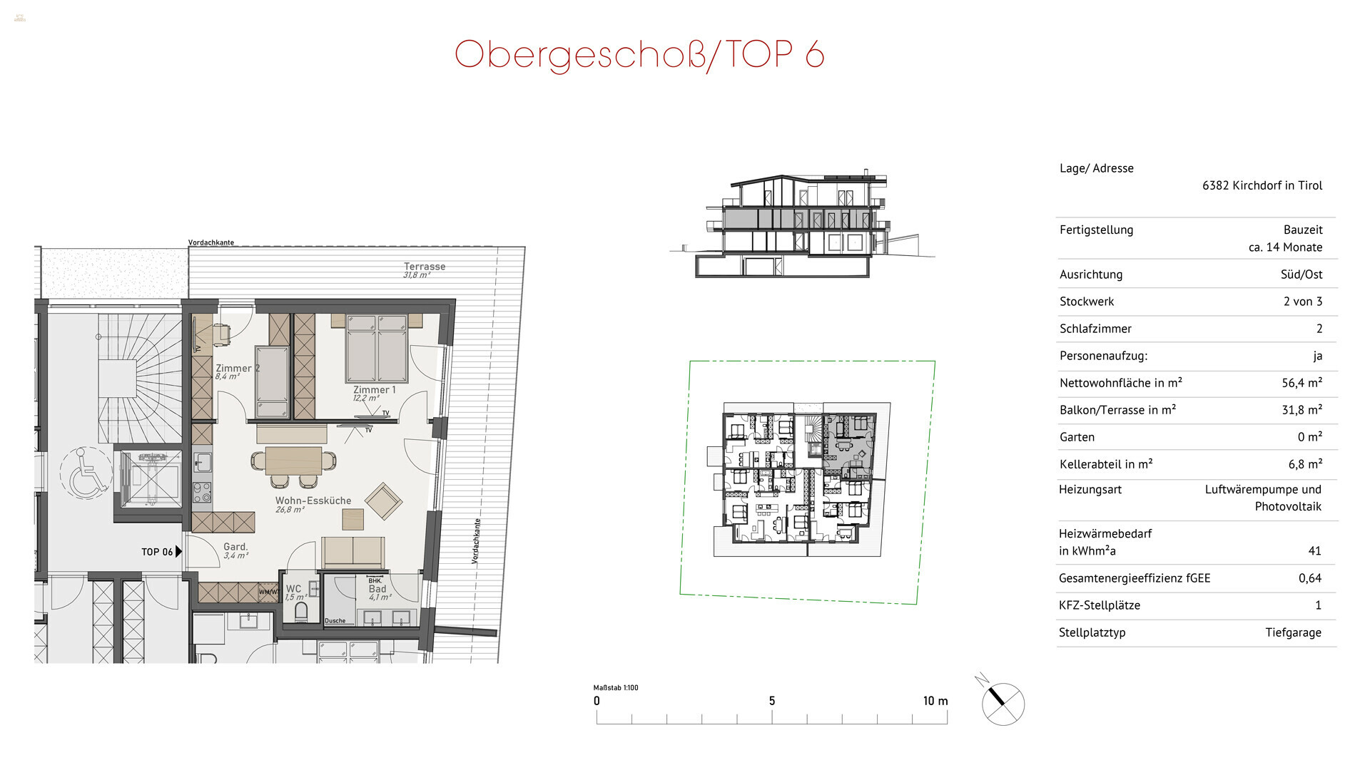 Thumbnail von K5 Top 6 - Terrassenwohnung in exklusivem Neubau
