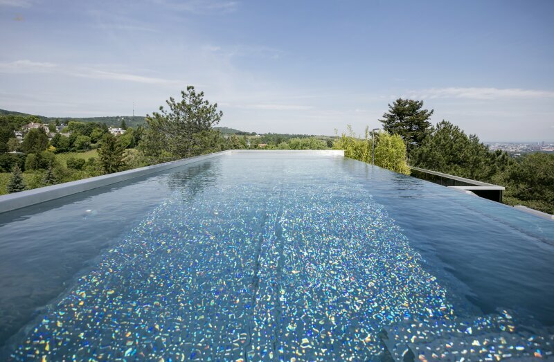 Thumbnail von Wunderschönes Penthouse mit Pool und prachtvollem Blick, Nähe Kahlenberg