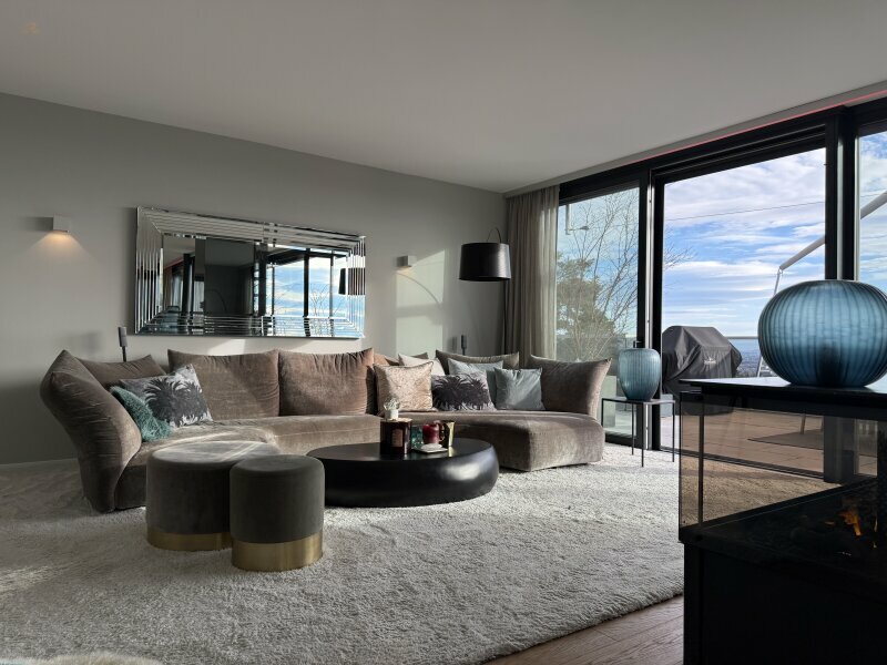 Thumbnail von Wunderschönes Penthouse mit Pool und prachtvollem Blick, Nähe Kahlenberg