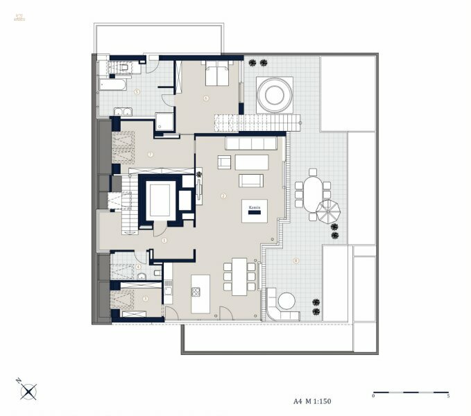 Thumbnail von Wunderschönes Penthouse mit Pool und prachtvollem Blick, Nähe Kahlenberg