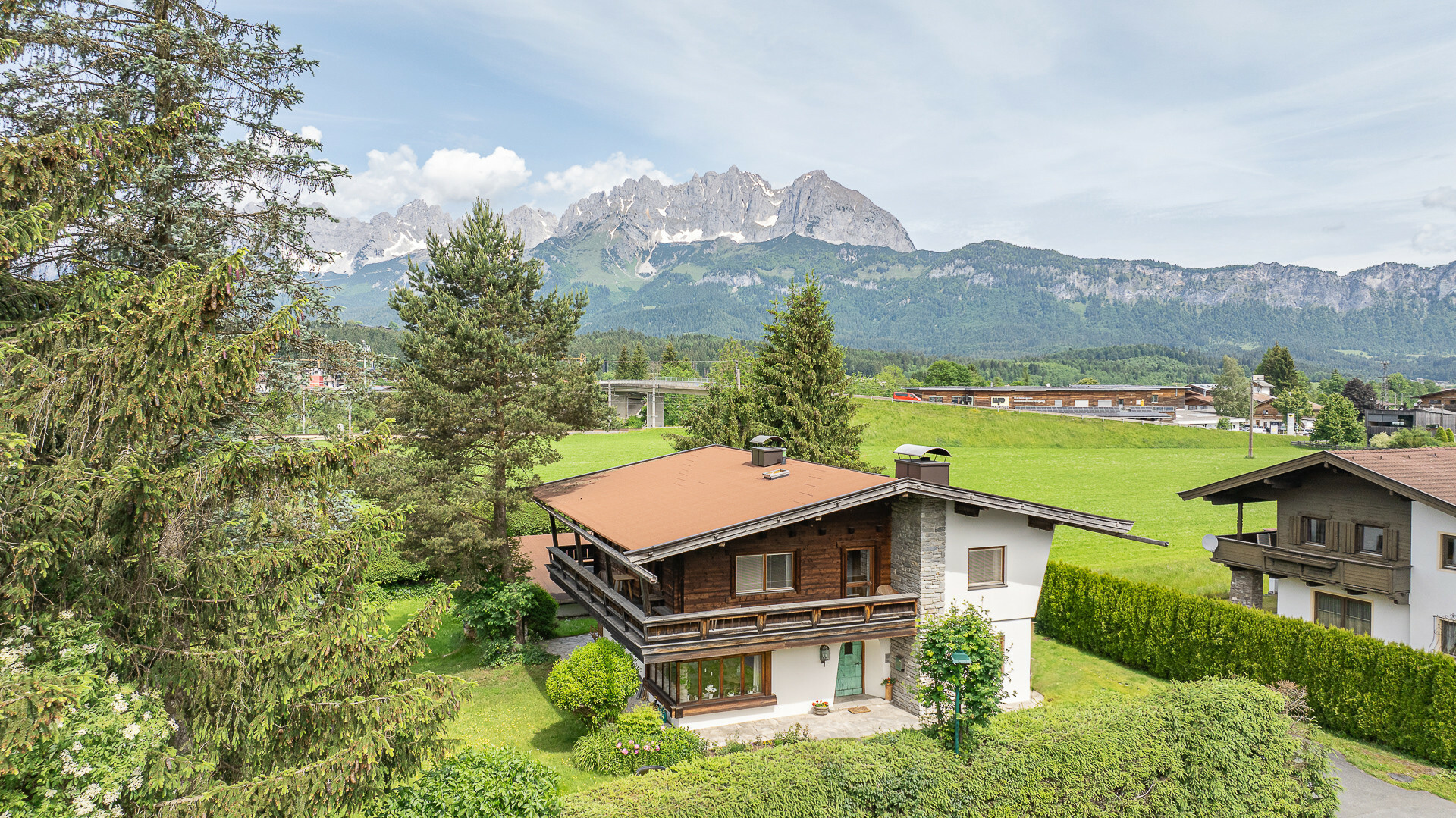 Tirolerhaus mit Kaiserblick in unverbaubarer Toplage