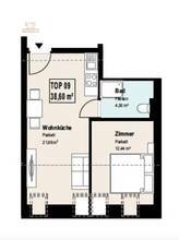 Thumbnail von Traumhafte 2-Zimmerwohnung, Nähe Schloss Hetzendorf