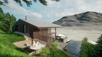 Thumbnail von Terrain avec permis de construire pour une villa de luxe en résidence secondaire