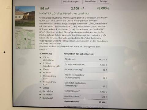 Mega-Günstiges Ferienlandhaus in Ungarn