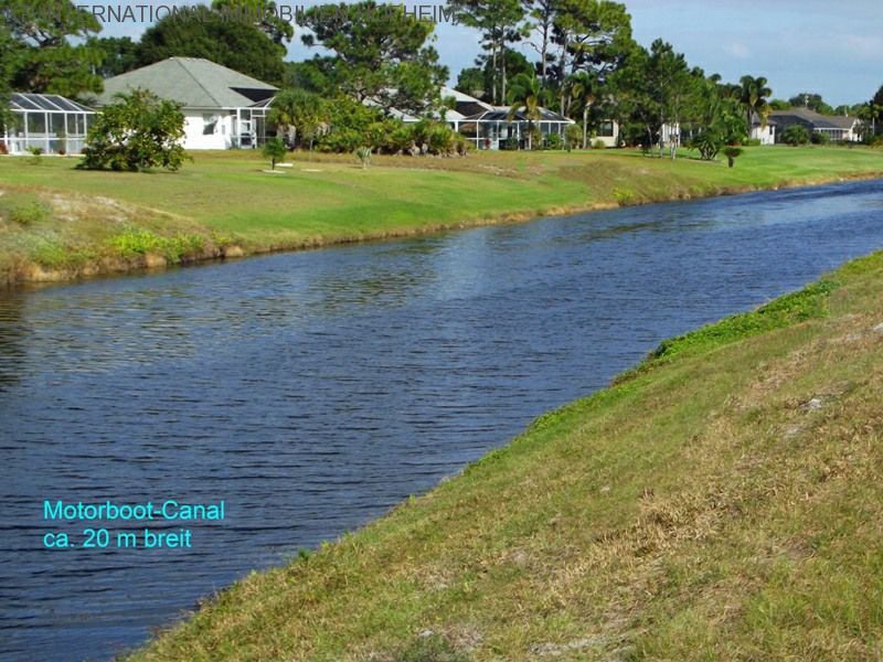***FLORYDA: PROSTO OD ET WSG GERMANY - Piękna działka budowlana przy kanale motorówek - w hrabstwie Charlotte***