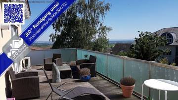 Thumbnail von ***HOFHEIM: piękne 2-pokojowe mieszkanie typu penthouse z dużym tarasem na dachu***