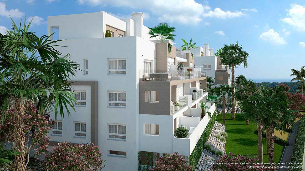 ***Wunderschöne 4-Zimmer-Penthouse- und Maisonette-Wohnungen mit Klimaanlage, Gemeinschaftspool und optionalem Tiefgaragenstellplatz Nähe Golfplatz***