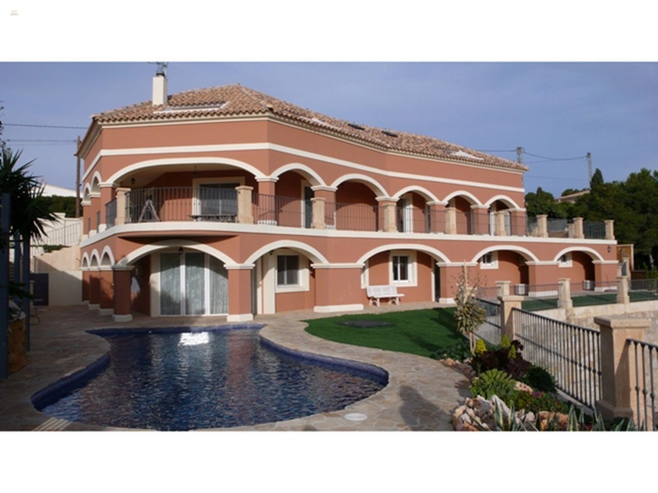 ***Sehr große Villa mit separater Gästewohnung und Panoramablick im Raum Busot***