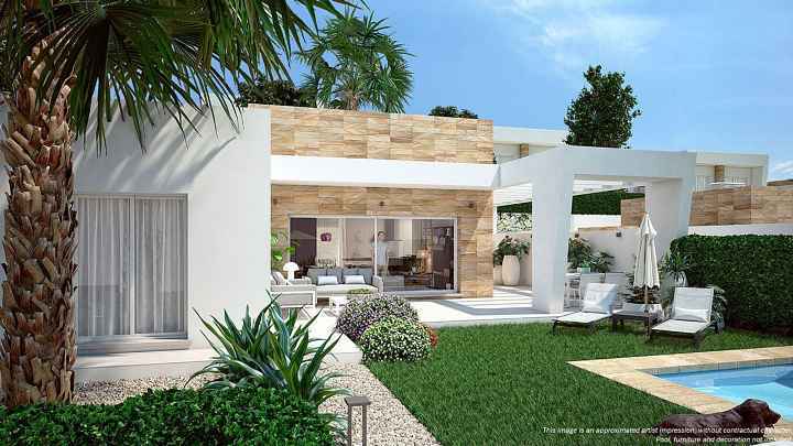 ***Großzügige Villen mit 3 Schlafzimmern, Gemeinschaftspool und optionalem Privatpool in einer Golfanlage***