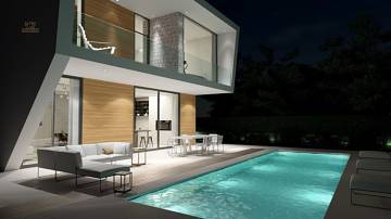 Thumbnail von ***Luxusvillen mit 3-4 Schlafzimmern und Privatpool nur 500 m vom Strand***