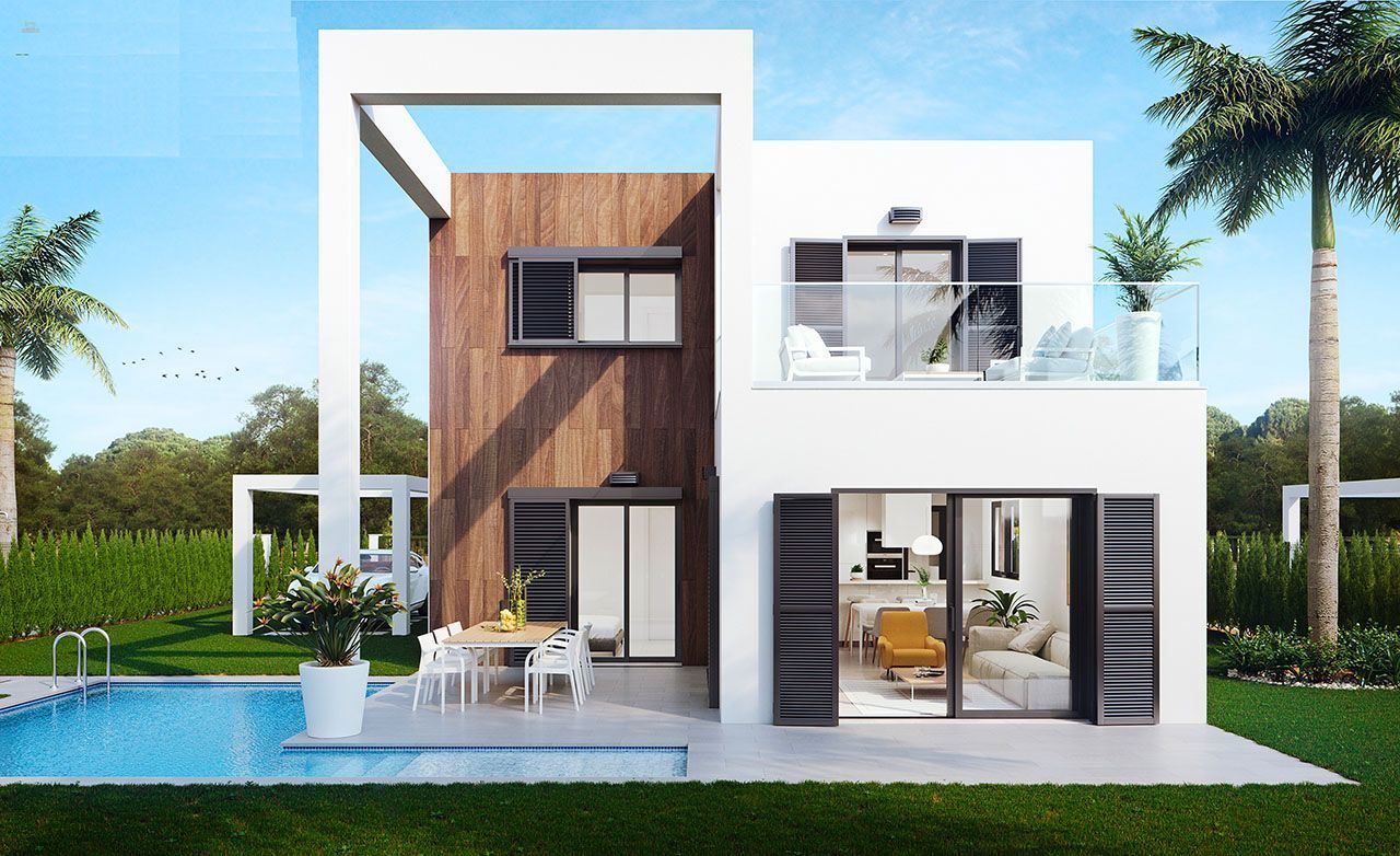 ***Designer Villen mit 3 Schlafzimmern und Gemeinschaftspool***