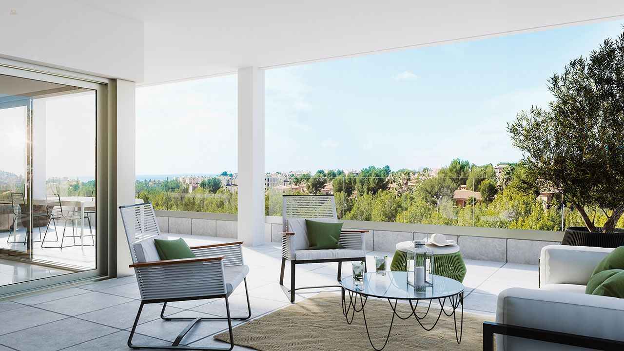 ***Letzte Bauphase: Fantastische Terrassen-Wohnungen nahe Golfplatz, Strand und Hafen***