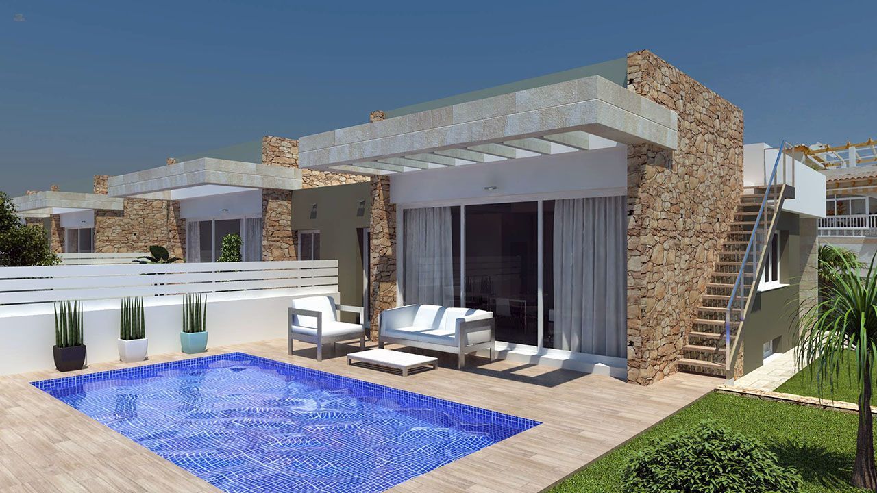 ***Exklusive Einfamilienhäuser mit Privatpool nur 300 m vom Meer***