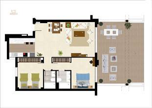 Thumbnail von ***Exklusive 3-Zimmer-Wohnungen mit großen Terrassen und einmaliger Lage mitten in Puerto Banus***