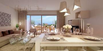 Thumbnail von ***Neubau-Reihenvillen mit 3 Schlafzimmern und herrlichen Panoramablick auf den Golfplatz und das Meer***