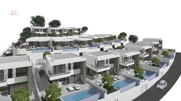 Thumbnail von ***Großzügige und elegante dreigeschossige Villen mit 3 Schlafzimmern, privatem Pool und Meerblick***