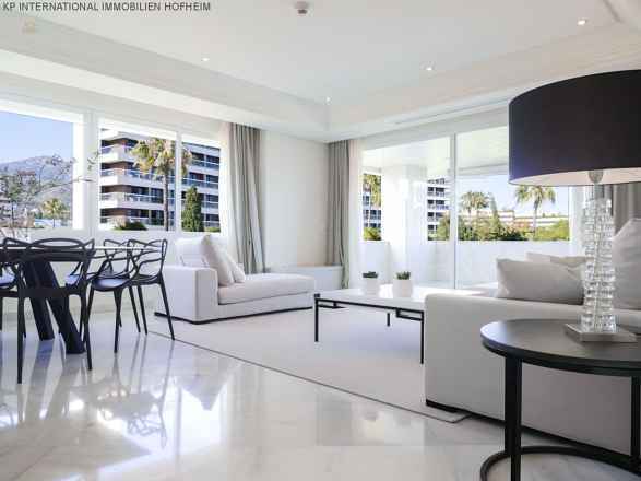 ***LUXURIÖSE WOHNUNG DIREKT AM STRAND IN MARBELLA GOLDENE MEILE***