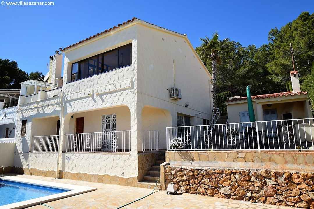 ***Las Fuentes: Ruhig gelegene Doppelhaushälfte mit außergewöhnlichem Meerblick und Pool***